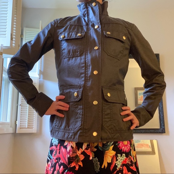 J. Crew Downtown Field Jacket in Olive - Picture 4 of 9